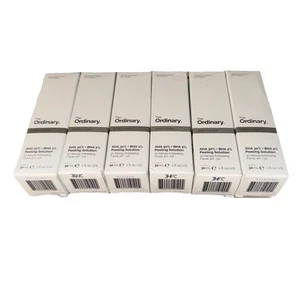 Solución exfoliante Six The Ordinary AHA 30% + BHA 2% 1 oz 30 ml TOTALMENTE NUEVA EN CAJA - Imagen 1 de 3