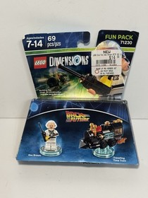 LEGO Dimensions Back to Future Fun Pack 71230 PS4 PS3 Xbox 360 One Wii U SEALED