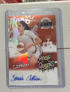 2025 Leaf Metal Women of Sport Hoop Queens Sonia Citron Auto /7 - Picture 1 of 2