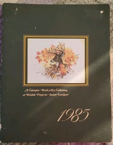 James Lockhart 1985 Calendario Libro Colección de 8 Impresiones de Vida Silvestre Animales Naturaleza - Imagen 1 de 24