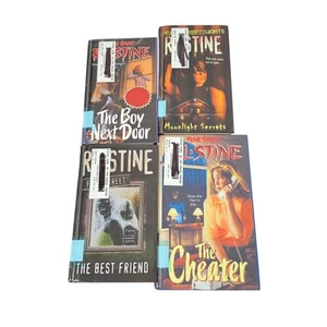Set of 4 hardback books by R.L. Stine - Picture 1 of 5