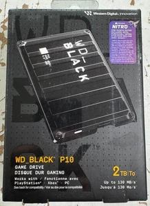 Brand New Western Digital WD_Black P10 Game Drive 130 MB/s for PS4 PS5 Xbox S X - Picture 1 of 2