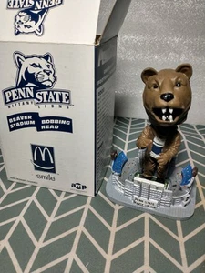 PENN STATE UNIVERSITY NITTANY LIONS VINTAGE 2002 MCDONALDS MASCOT BOBBLEHEAD IOB - Picture 1 of 10
