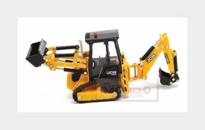 1:32 BRITAINS Jcb 1 Cxt Cingolato Tractor 2017 Excavator Yellow Black LC43264 Mo - Picture 1 of 2
