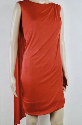 VERSACE для H&M (США 10) красный плащ платье - Изображение 1 из 3