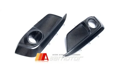 Cubierta de luz antiniebla de fibra de carbono conductos de aire envolventes para HONDA Civic 2016-2021 Foto 1 de 3