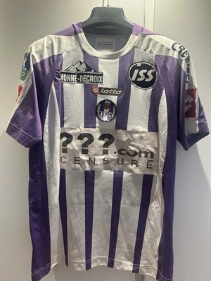 Maillot Porté TFC Toulouse L. Batlles Match Worn Introuvable Exceptionnelle - Photo 1/4