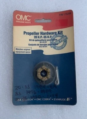 175268 Evinrude / Johnson / OMC Propellor hardware kit - Image 1 of 2