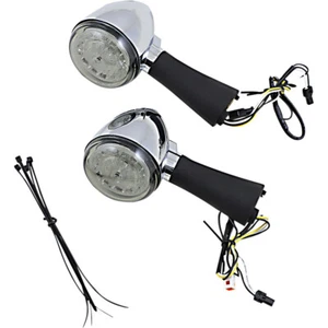 PB-SCOUT-RR-CS LED TUN SIGNAL RINGZ - SMOKE SCOUT INDIAN 69 ABS 2019 - Foto 1 di 1