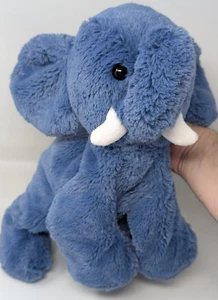Gund Cozys Blue Elephant Soft Floppy Stuffed Animal Plush 20120391 Lovely VTG - Picture 1 of 9