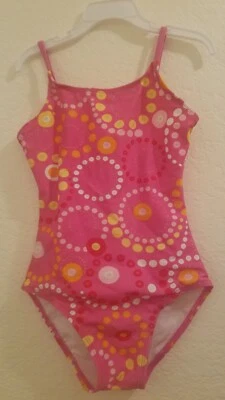 Xhilaration Niñas Bañador Rosa Floral Talla 6/6X Foto 1 de 2