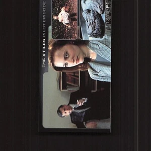 1997 Topps Widevision X-Files Promo Card P1 Duchovny Anderson (203384) - Picture 1 of 2