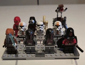 Lego Star Wars Minifiguren Konvolut Ninjago Plo Koon, Darth Maul, Mandalorian - Bild 1 von 3
