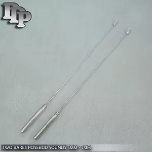 Two Pcs Bakes Rosebud Sounds 6MM & 7MM - Picture 1 of 3