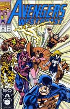 Avengers West Coast #74 FN 1991 Stock Image