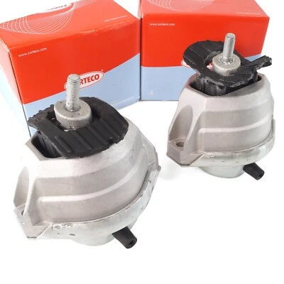 2x CORTECO Motorlager Hydrolager vorne L/R für BMW 5er E60 E61 6er E63 E64 - Bild 1 von 2