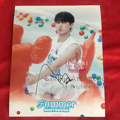 KOREAN ART AGENCY LTD ATEEZ San Summer 2022 Autograph