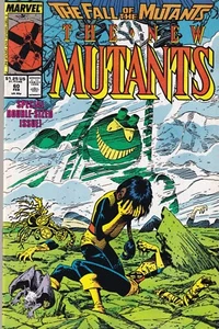 NEW MUTANTS 60 - FALL OF THE MUTANTS - 1982 XMEN SERIES - MARVEL COMICS - Bild 1 von 1