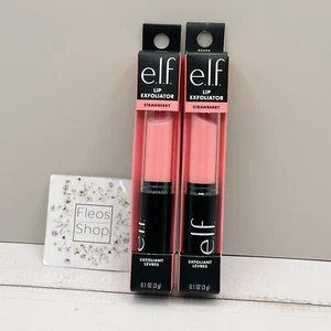 ELF Lip Exfoliator Strawberry 2-pack - Fullsize & Authentic - Picture 1 of 5