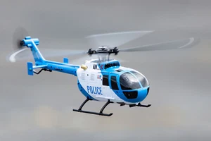 Rage RC 4-Blade Police RTF Helicopter RGR6051 - Picture 1 of 6