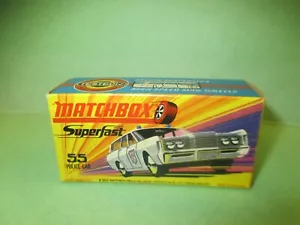 Matchbox #55 Mercury Police Car Wagon MIB - Picture 1 of 5