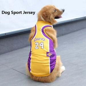 Breathable Dog Vest 4XL/5XL/6XL Pet Clothes Summer Dog Sport Jersey