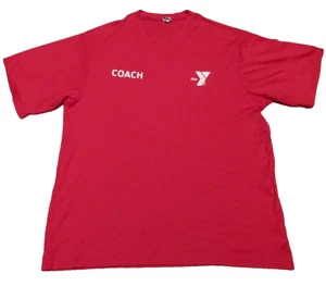 C2 Sport T-Shirt Herren XL rot Coach the Y YMCA Logo - Bild 1 von 12