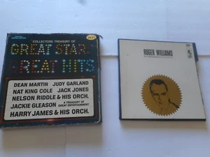 Group Of (2) Vintage Collector Boxed Vinyl LP Record Sets. Roger Williams/Stars - Picture 1 of 16