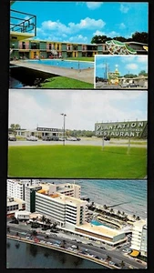 D88 Florida 3 Pcs. The Algiers Plantation A/C Restaurant Holiday Inn Unused - Picture 1 of 2