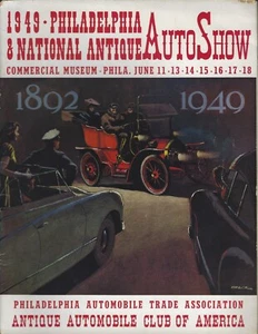 Programma Nazionale Filadelfia Antiquariato Auto Show 1949 - Museo Commerciale - Foto 1 di 3