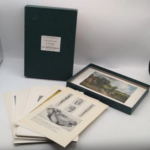 "Die Geschichte der Kunst in der Welt" Kunst Reproduktion Studie Universität Drucke Set - Bild 1 von 7