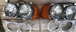 Scheinwerfer Set Original Bosch Mercedes W107, Top Zustand! - Bild 1 von 20