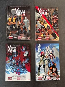 All-New X-Men Volumes 1 - 4 hardcover , written by Bendis, Immonen - Picture 1 of 5