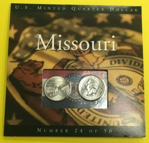 2003 MISSOURI ~ U.S. MINT QUARTER DOLLAR ~ COINS OF AMERICA ~ #24 of 50 - Bild 1 von 6
