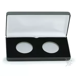 AirTite doppelte Münzpräsentation Geschenkvitrine - wählen Sie Ihre Boxgröße - Bild 1 von 3