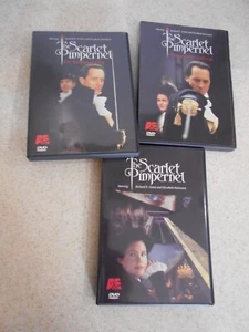 The Scarlet Pimpernel (Book 1 to Book 3) DVD A&E BBC 2000 OOP - Imagen 1 de 11