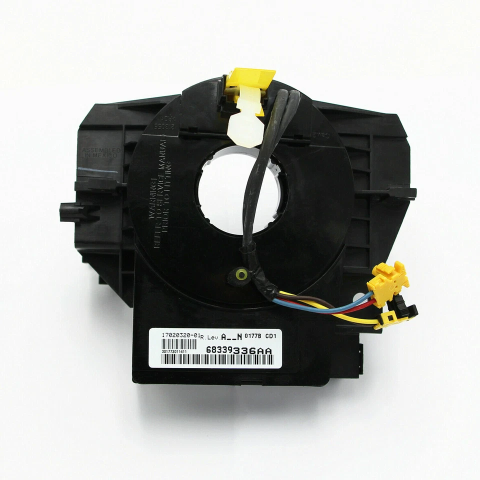 Steering Wheel Clockspring for 2007-2018 Jeep Wrangler JK 68339336AA - Imagem 1 de 4