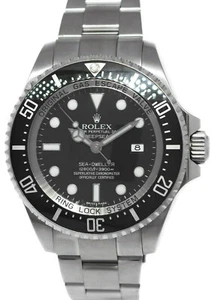 Rolex Sea-Dweller Deepsea Steel & Ceramic Black Mens 44mm Dive Watch V 116660 - Picture 1 of 10