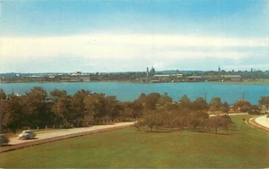 Annapolis Maryland Skyline MD Naval Academy alte Autos Postkarte - Bild 1 von 2