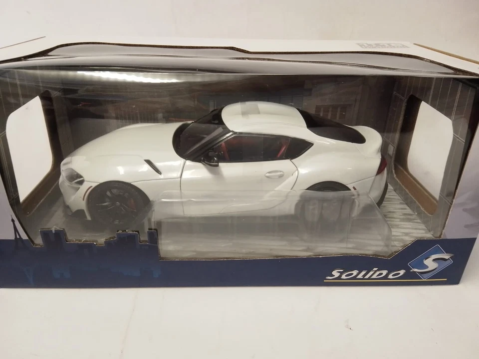 Solido Toyota GR Supra white pearl 2023 1/18 S1809002