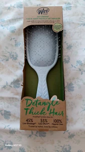 Wet Brush Go Green Paddle Hairbrush for Thick Hair - Icy Blue - Picture 1 of 1