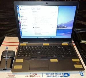 Dell Latitude E5570 | Intel i7-6820HQ | 16GB RAM | 512GB SSD | WIN 11 - Picture 1 of 10