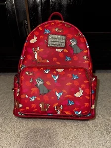 Mini Mochila Loungefly Forest Friends Woodland Critters Parks Disney Nueva - Imagen 1 de 4