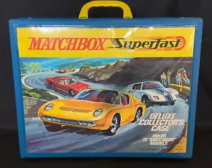 Vintage 1970 Matchbox Superfast 72 Car Deluxe Collector's Case COMPLETE & CLEAN! - Picture 1 of 9