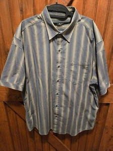 Kuhl Shirt Mens 2XL Green Navajo Southwestern Outdoor Hiking Button Up - Picture 1 of 12