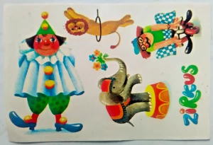 DDR-Abziehbilder "Zirkus", neu - Bild 1 von 4