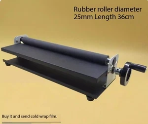 A3 Manual Cold Mounting Machine 360MM Hand Cranked Desktop Lightweight Model - Picture 1 of 15