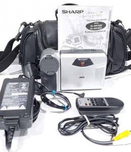 Sharp Viewcam VL-AH160 Hi-8 Camcorder 8mm Video Camera Hi8 & Video8 - A/V Cable - Picture 1 of 11