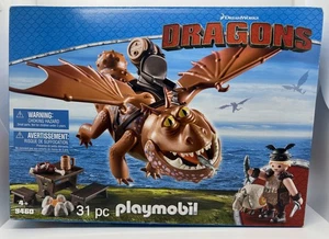 PLAYMOBIL Drachenzähmen leicht gemacht Fishlegs & Meatlug 9460 NEU mit Karton Delle - Bild 1 von 5
