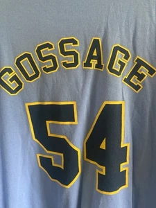 GOOSE GOSSAGE IOWA OAKS BASEBALL T SHIRT ADULT XL SGA IOWA CUBS - Picture 1 of 3